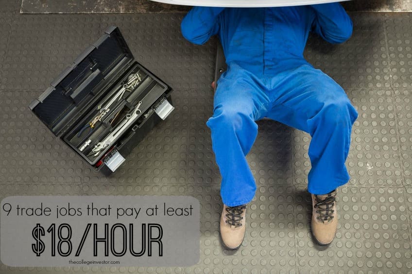 9 个每小时至少支付 18 美元的兼职工作